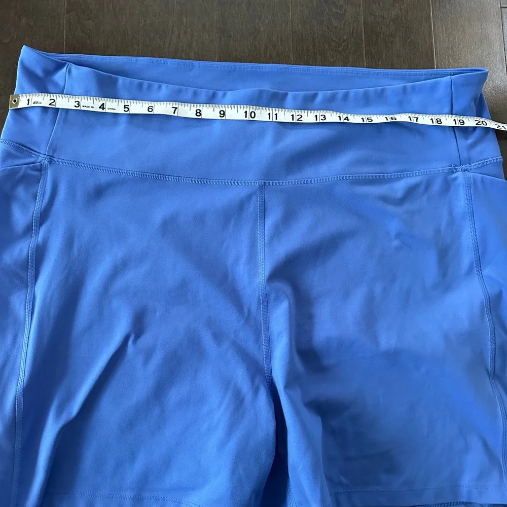 Girlfriend Collective Compressive Pocket Run Short Workout‎ Blue Purple 4XL